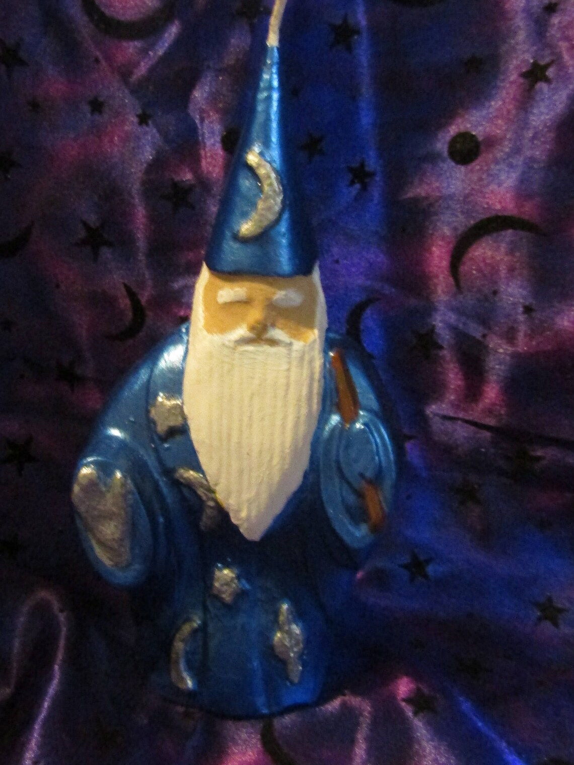 Wizard Candlehome Decorcandlesfantasyholiday Giftsunique Etsy