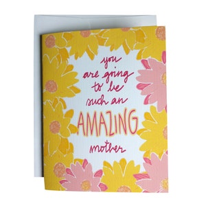 INSTANT DOWNLOAD - Mom to Be - Expecting - Pregnant Friend - Baby Shower Card