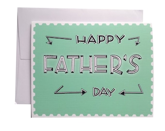 INSTANT DOWNLOAD Happy Father's Day Printable Card for Dad