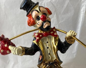 Hobo Clown Ron Lee Pewter Sculpture - Etsy