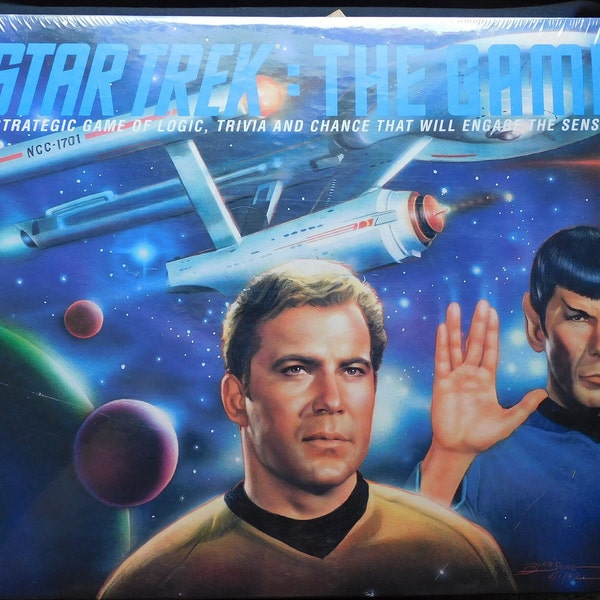 Vintage Star Trek the Game Keepsake 25th Anniversary of Star Trek Collector's Edition table game