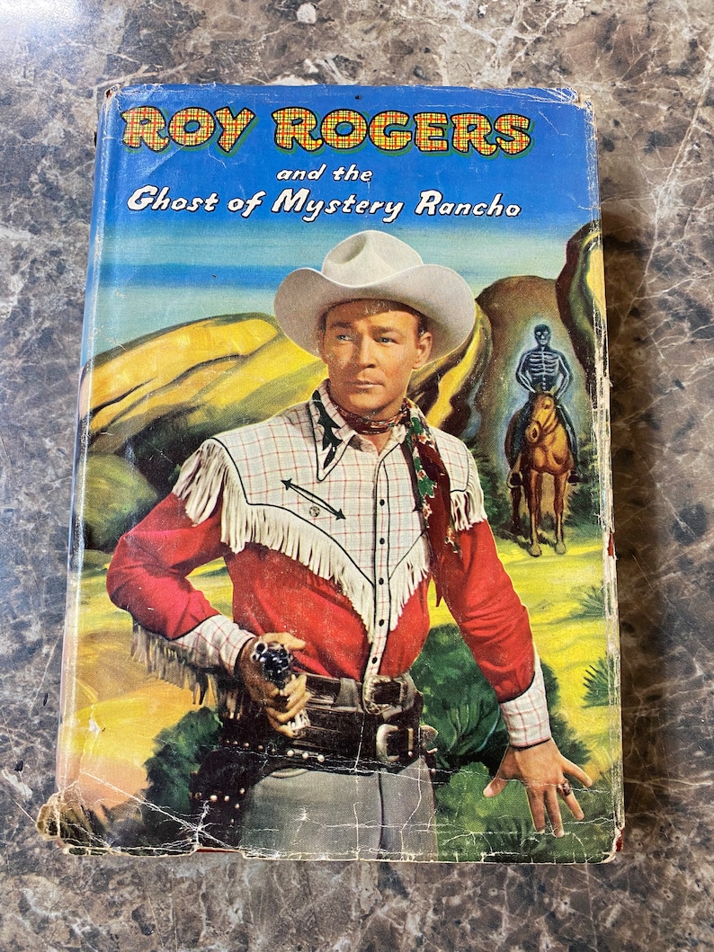 Vintage Roy Rogers and the Ghost of Mystery Rancho Collectable - Etsy