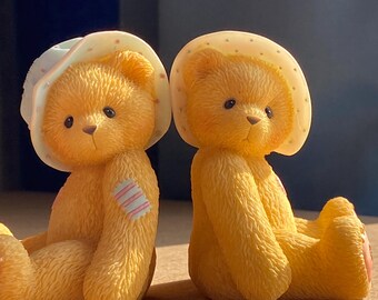 Cherished Teddies June and Jean Figurine - Twin Sisters, 1998 - Etsy