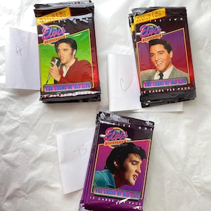 Elvis Trading Cards - Etsy