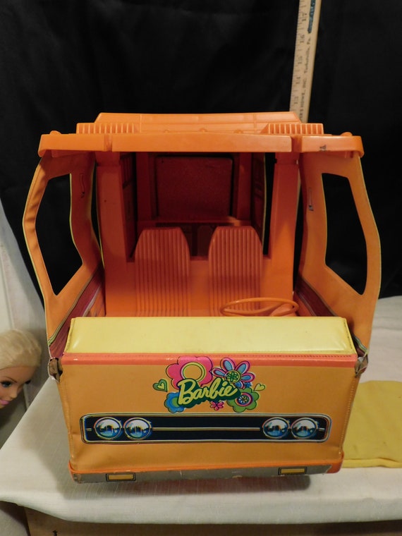 Pre Loved, 2014 Pink, Barbie Pop Up, RV Camper Girls Camping Toy Trailer  Barbie Travel Van Glamping 