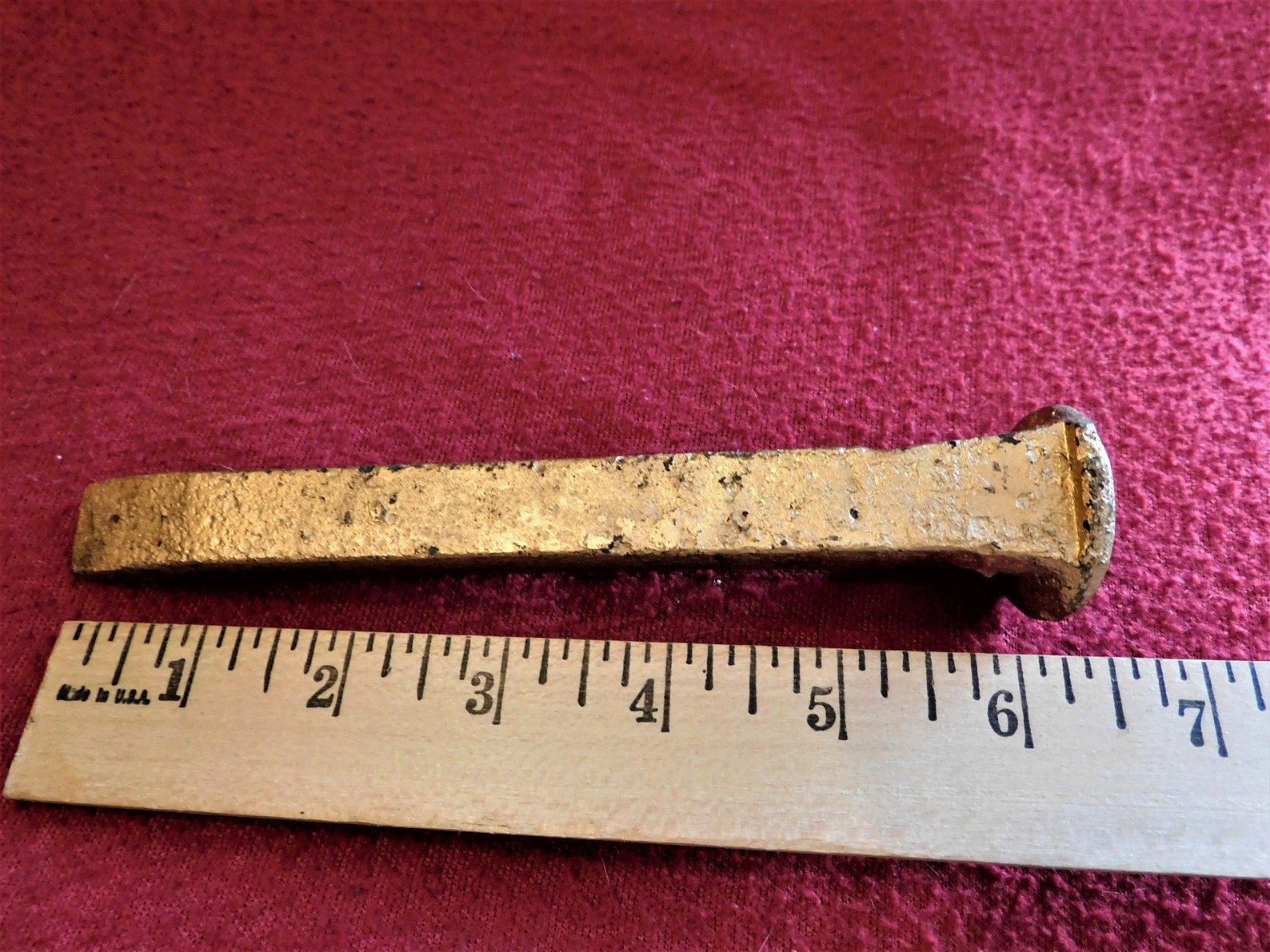 golden railroad spike golden railroad spike