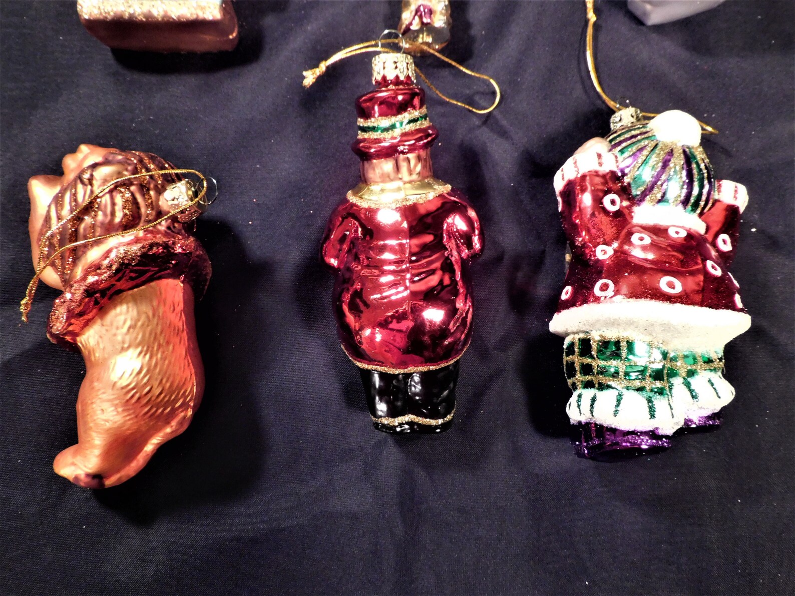 Vintage Carnival Christmas Ornaments Keepsake Ashley Cooper Etsy