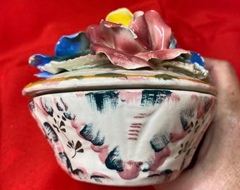 磁器の花束 イタリア 陶器 皿 - Etsy 日本