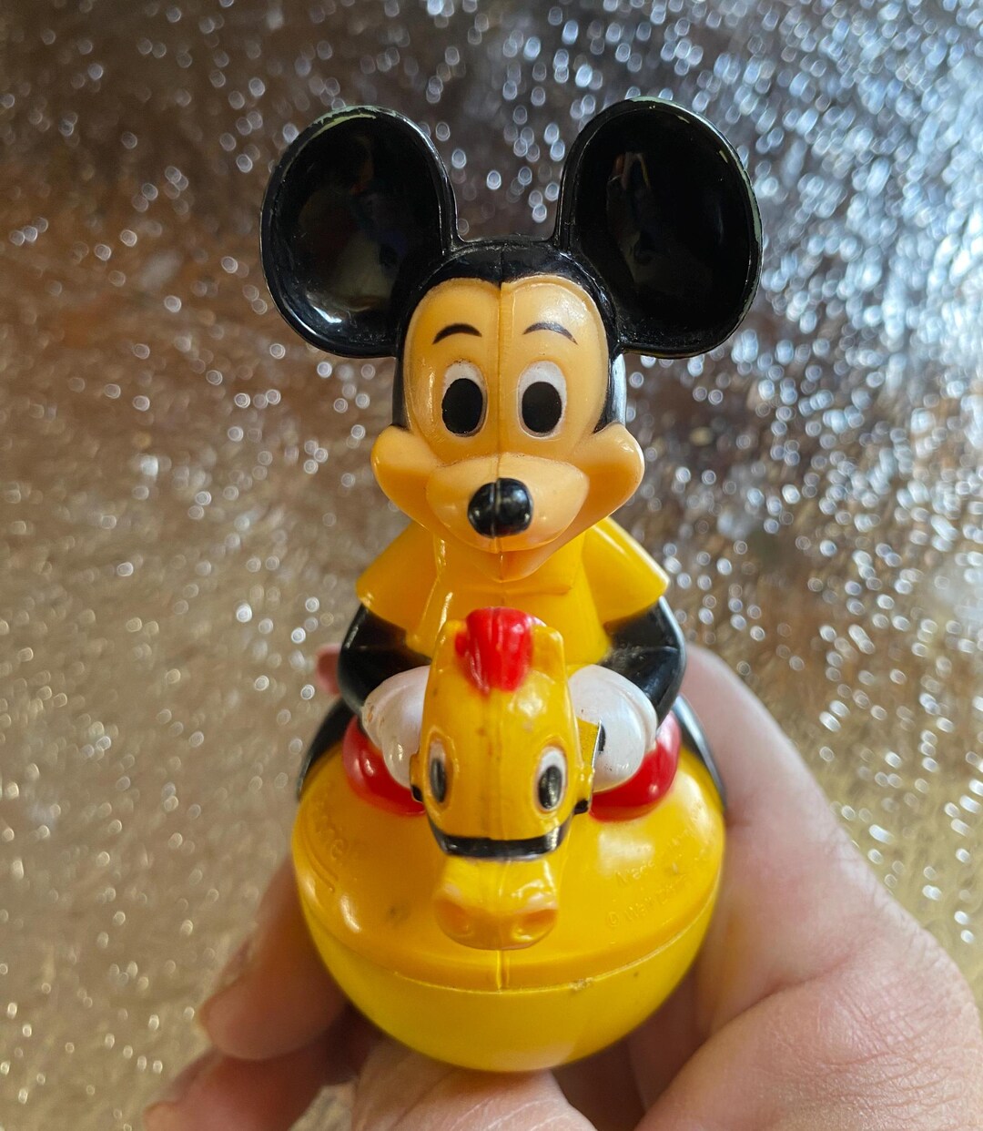 Mickey Mouse Toy Disney Roly Poly - Etsy