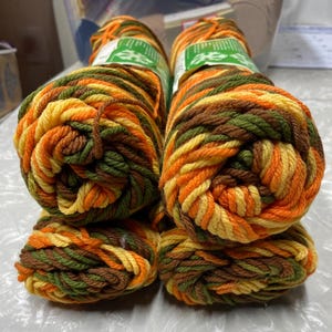 Jack Frost Leaf Ombré variegated yarn