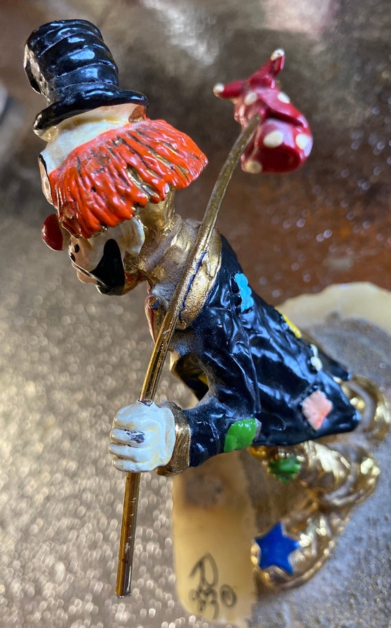 Hobo Clown Ron Lee Pewter Sculpture - Etsy