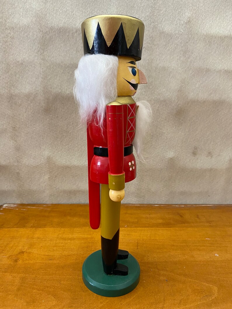 Vintage Traditional German Nutcracker King Keepsake Decor Etsy