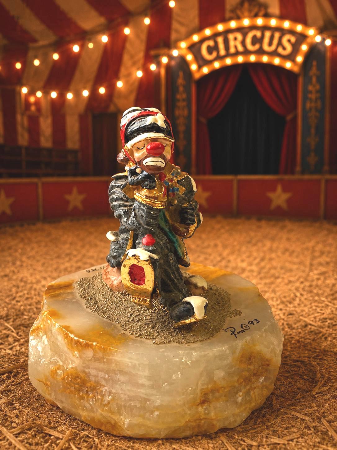 Signed Ron Lee Clown Figurine Lit'l Snow Drifter - Etsy