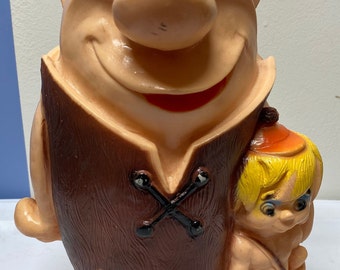 Barney Rubble the Flintstones Coin Bank - Etsy
