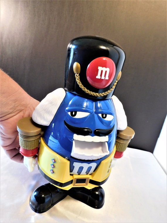 Vintage M&M Toy Soldier Candy Dispenser Decor Collectable Keepsake 