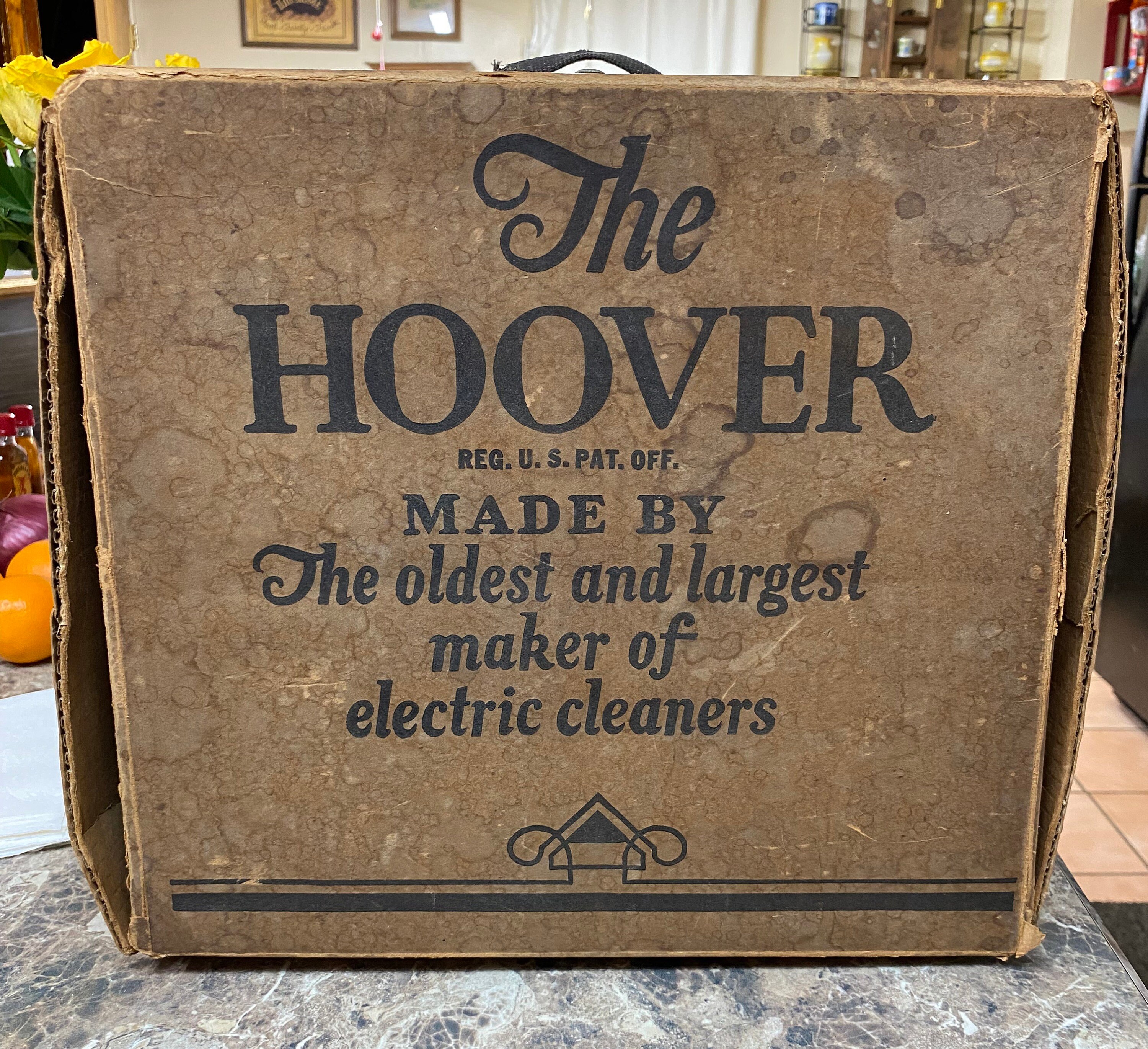 Vintage Hoover Vacuum Cleaner Box Hoover Vacuum Cleaner Etsy