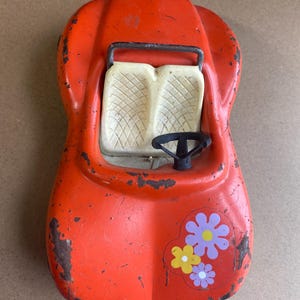 Dune Buggy Orange with sticker