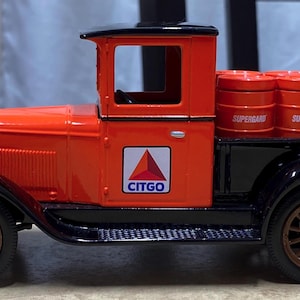1928 Chevrolet  National AB Pickup Die Cast Truck Bank
