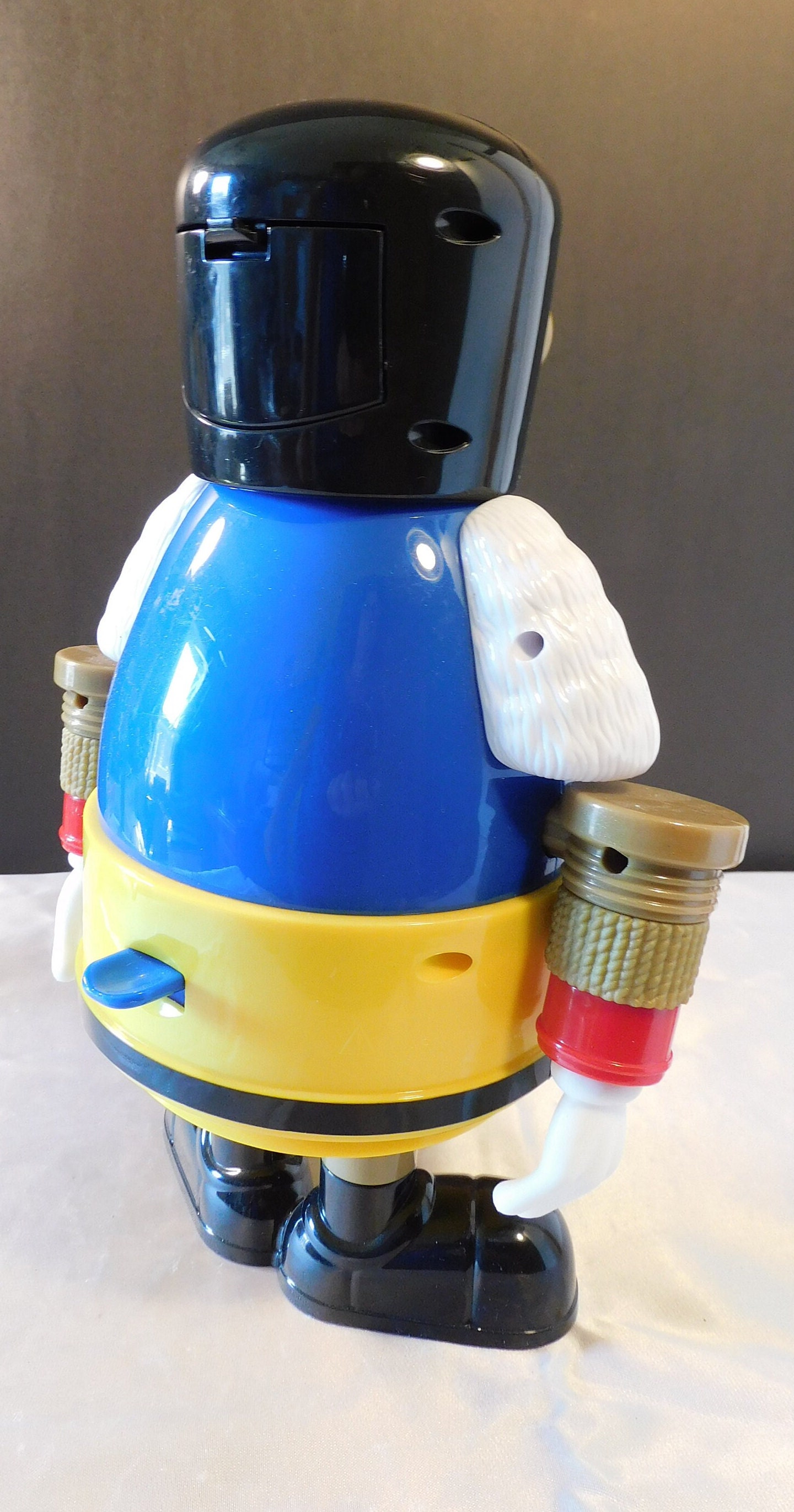Vintage M&M Toy Soldier Candy Dispenser Decor Collectable Keepsake 