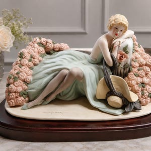 ルイ・イカール Louis Icart フィギュア フィギュリン リリー Louis icart figurines - Etsy 日本