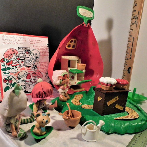 Strawberry Shortcake Vintage Dolls Etsy