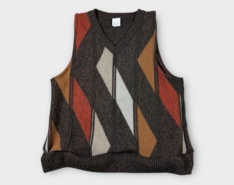gilet en tricot vintage