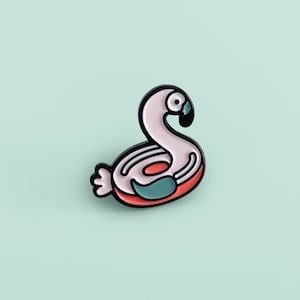 Flamingo Pin - LIMITED EDITION - Soft Enamel Pin Badge