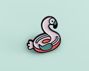 Flamingo Pin - LIMITED EDITION - Soft Enamel Pin Badge