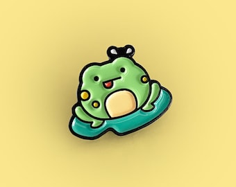 Frog Pin - LIMITED EDITION - Soft Enamel Pin Badge