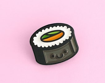Sushi Pin - LIMITED EDITION - Soft Enamel Pin Badge