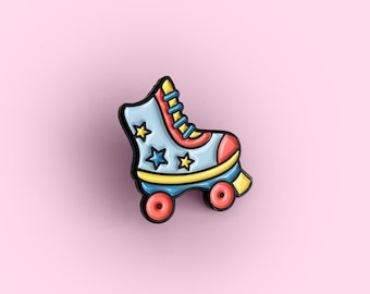 Roller Boot Pin - LIMITED EDITION - Soft Enamel Pin Badge