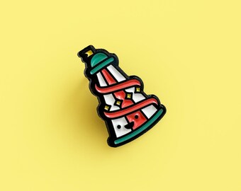 Helter Skelter Pin - LIMITED EDITION - Soft Enamel Pin Badge