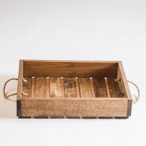 Antique Style Wooden Serving Tray