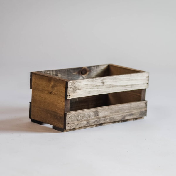 CD Holder Wood Crate