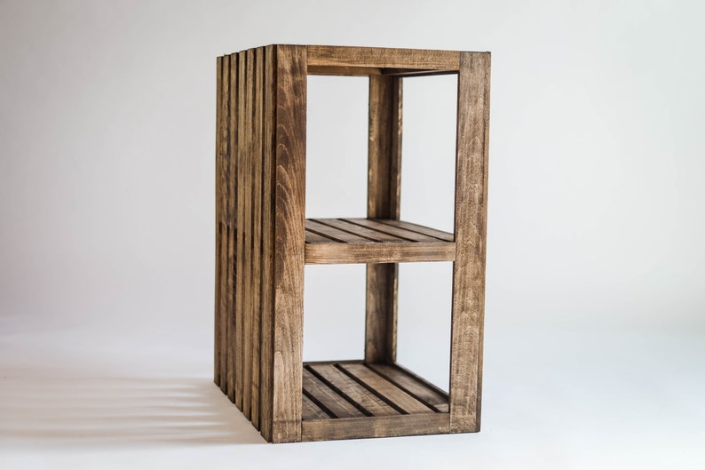 End Table/Nightstand Wood Crate image 2