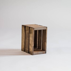 Utensil Holder Wood Crate image 2