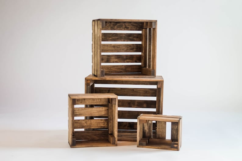 Large Nesting Boxes Set of 4 image 1