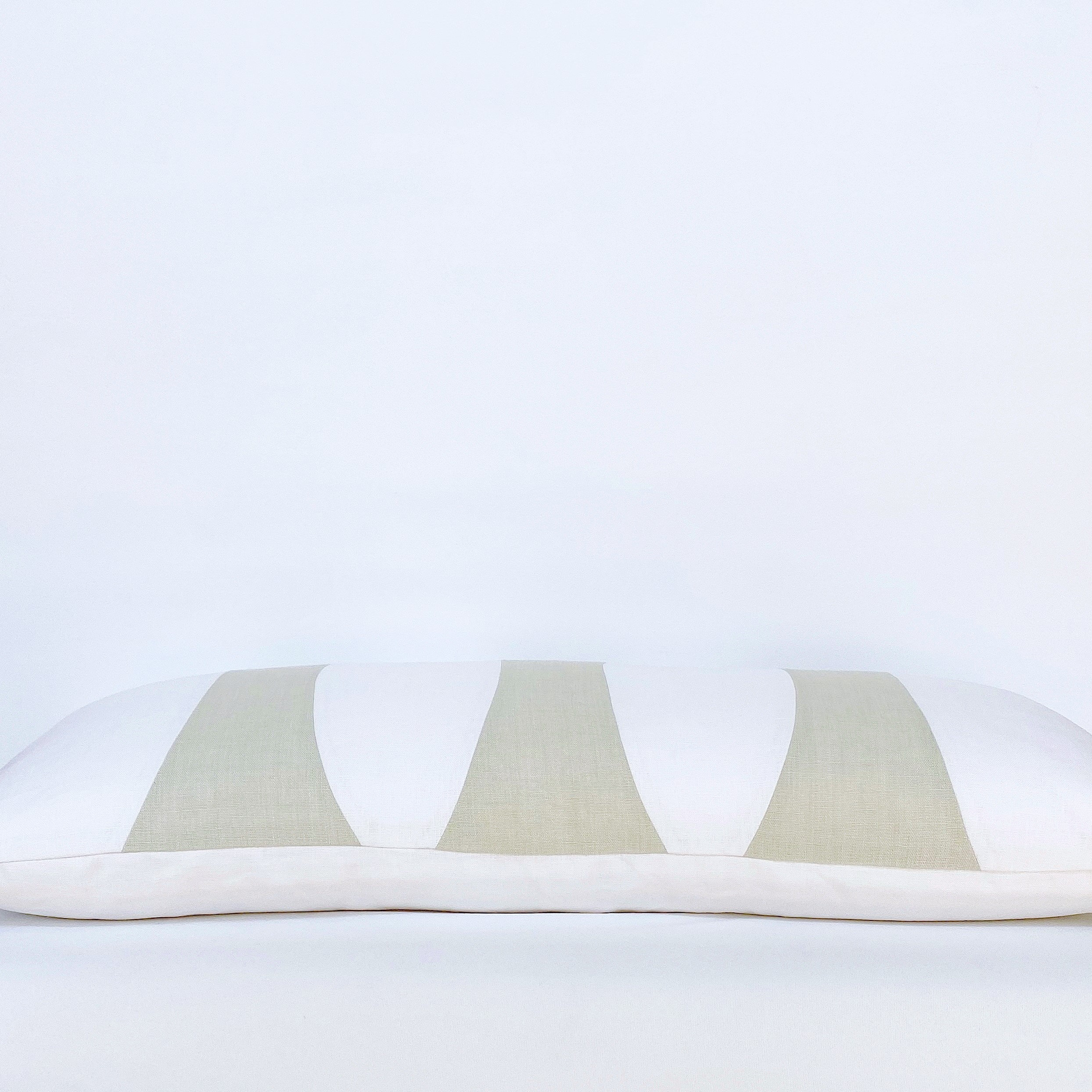 14 x 36 Long Lumbar Pillow Cover 100 Linen Curve Etsy