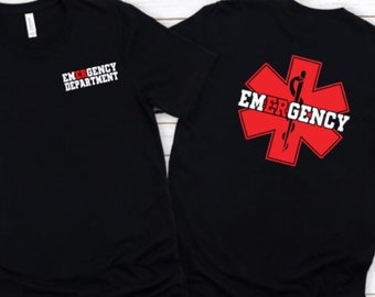 Emergency Department Star of Life Unisex Tee | RN Shirt