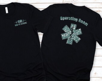Glitter OR Nurse Shirt | Keep It Sterile, Surgical Tech Tee