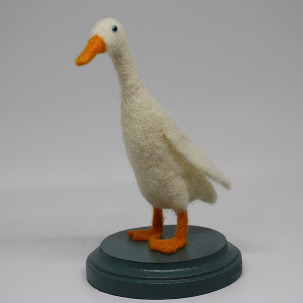 Needle Felted Indian Runner Duck
