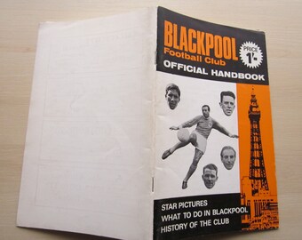 1968-69 Blackpool Football Supporters Club Handbook, Yearbook, Souvenir. Ideal Christmas Gift, Fathers Day, Birthday Present