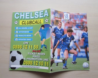 1991-92 Original Chelsea Football Club Handbook, Yearbook, Annual, Souvenir. Ideal Christmas Gift, Fathers Day, Birthday Present