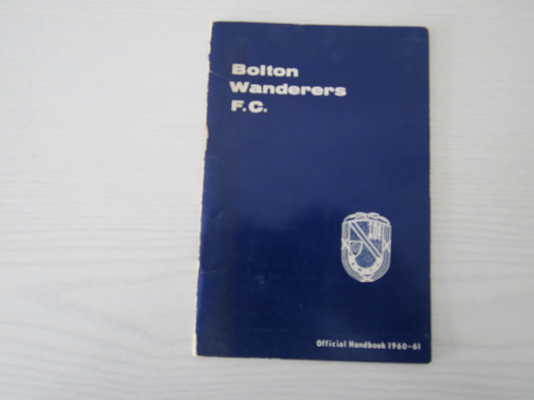 Buy 1960-61 Bolton Wanderers Football Club Handbook, Yearbook, Annual,  Ideal Christmas Gift, Fathers Day, Birthday Present Online in  India