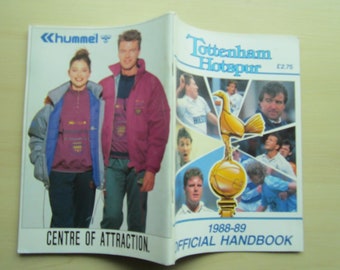 1988-89 Tottenham Hotspur Football Club Handbook, Yearbook, Annual, Souvenir. Ideal Christmas Gift, Fathers Day, Birthday Present