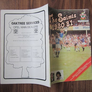 1980-81 Southampton Football Club Handbook Yearbook Annual.Ideal Christmas Gift Fathers Day Birthday Present For Him