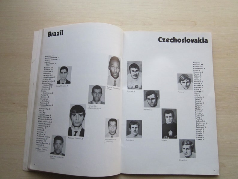 Birthday Present Fathers Day Ideal Christmas Gift 1970 World Cup Final Championship Tournament FootballSoccer Souvenir Programme