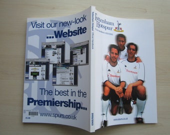 2002-2003 Tottenham Hotspur Football Club Handbook, Yearbook, Souvenir, Memorabilia. Ideal Christmas Gift, Fathers Day, Birthday Present