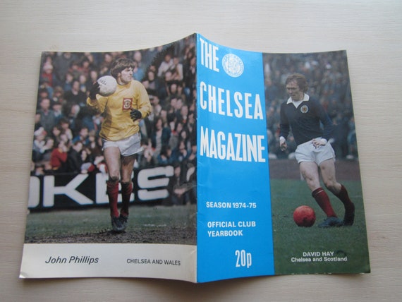 Souvenir Fathers Day Ideal Christmas Gift Annual Birthday Present Yearbook 1970-71 Chelsea Football Club Handbook