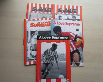 1990s FIVE Sunderland Football Fanzines, Magazines, Memorabilia. Ideal Christmas Gift, Fathers Day Birthday Present For Him